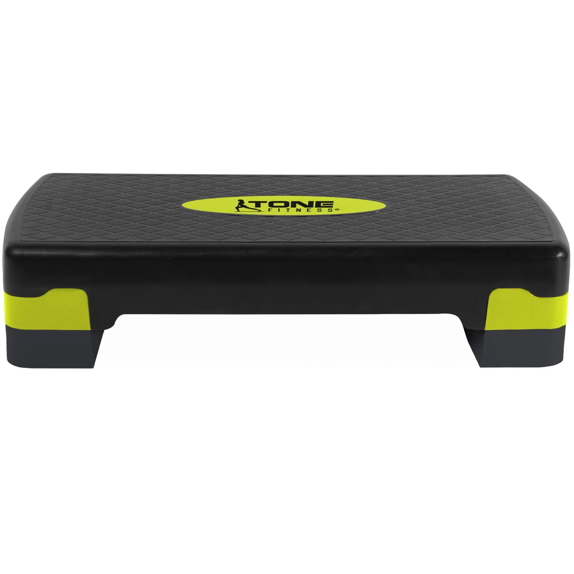 Aerobic Step Platform – Black & Yellow Exercise Stepper for Home & Gym Workouts