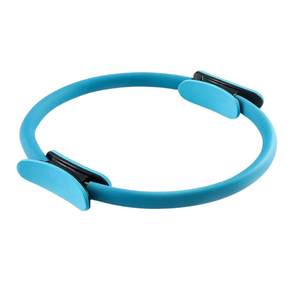 Pilates Fitness Ring with Non-Slip Handles – Yoga & Resistance Exercise Circle for Women