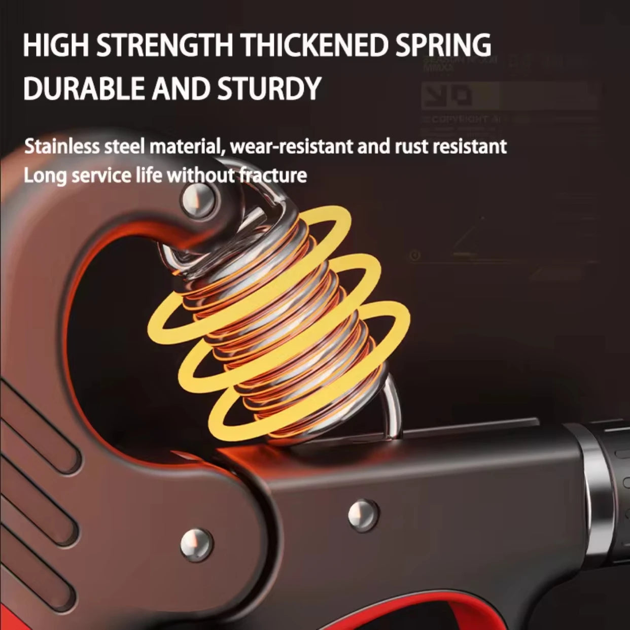 Adjustable Hand Grip Strengthener – 5–100Kg Wrist Expander for Fitness, Muscle Recovery & Hand Strength